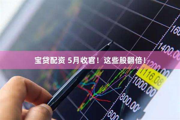 宝贷配资 5月收官！这些股翻倍！