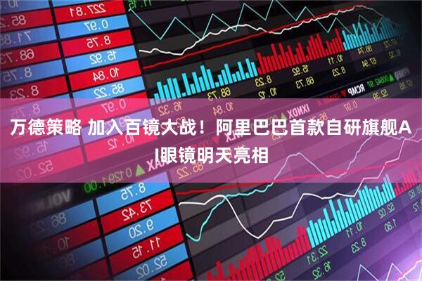 万德策略 加入百镜大战！阿里巴巴首款自研旗舰AI眼镜明天亮相